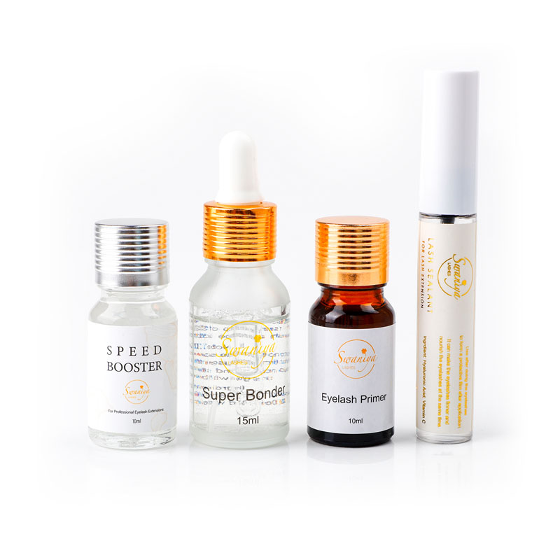 ما هي سوائل الرموش المستخدمة؟